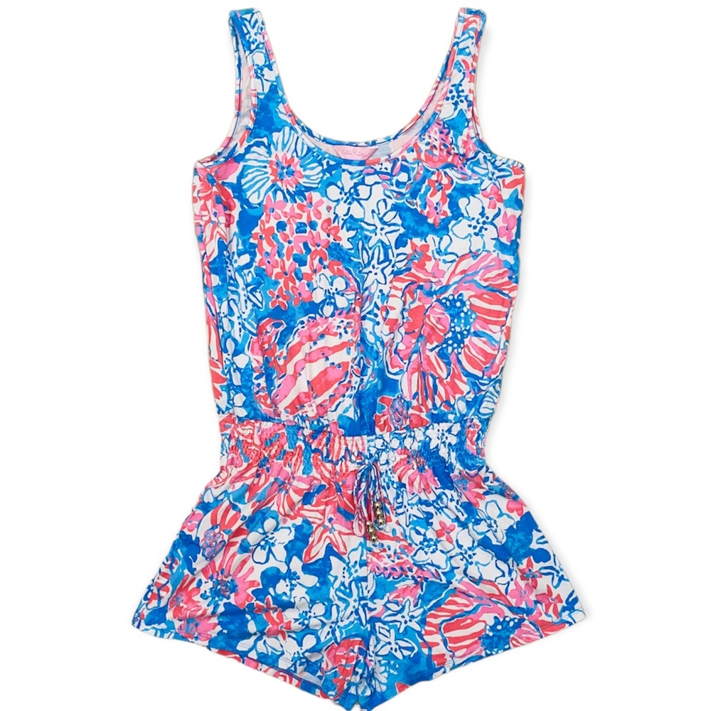 Lilly Pulitzer EUC Rina Romper XS